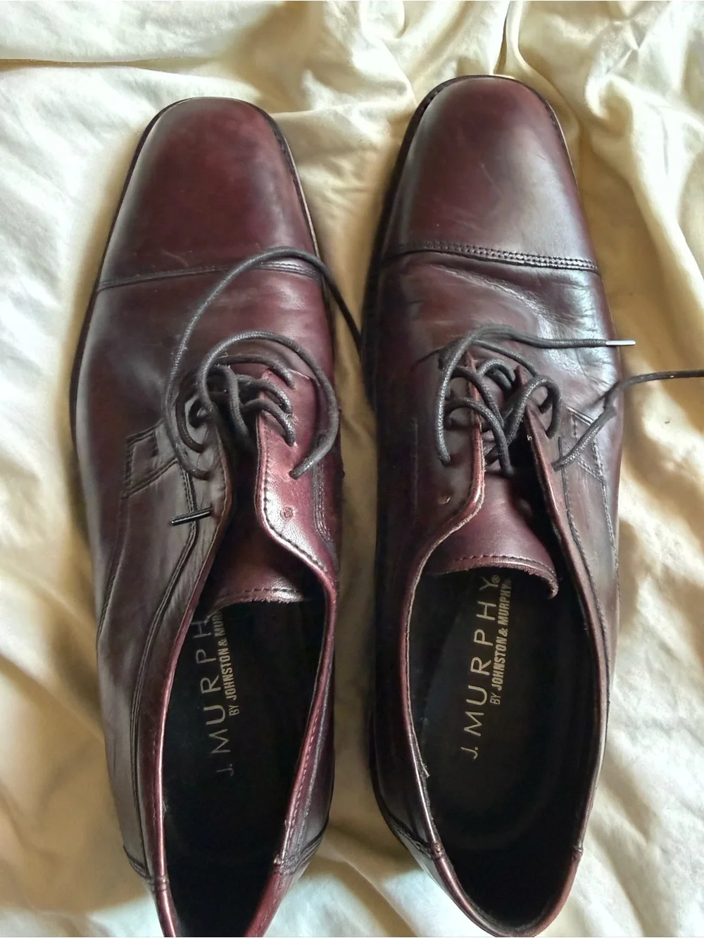 Johnston & Murphy - BURGUNDY Cap Toe Lace-Up | NOVICK 59-11703